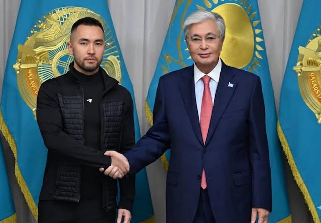 Сергей Макаров и Президент Республики Казахстан Касым-Жомарт Токаев